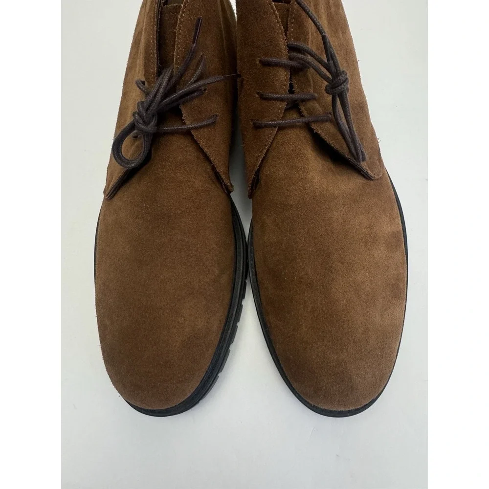To Boot New York Adam Derrick LOMBARD Brown Suede Leather Chukka Boots Sz 12 M